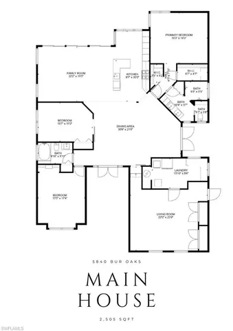 $2,349,000 | 5840 Bur Oaks Lane, Naples, FL 34119
