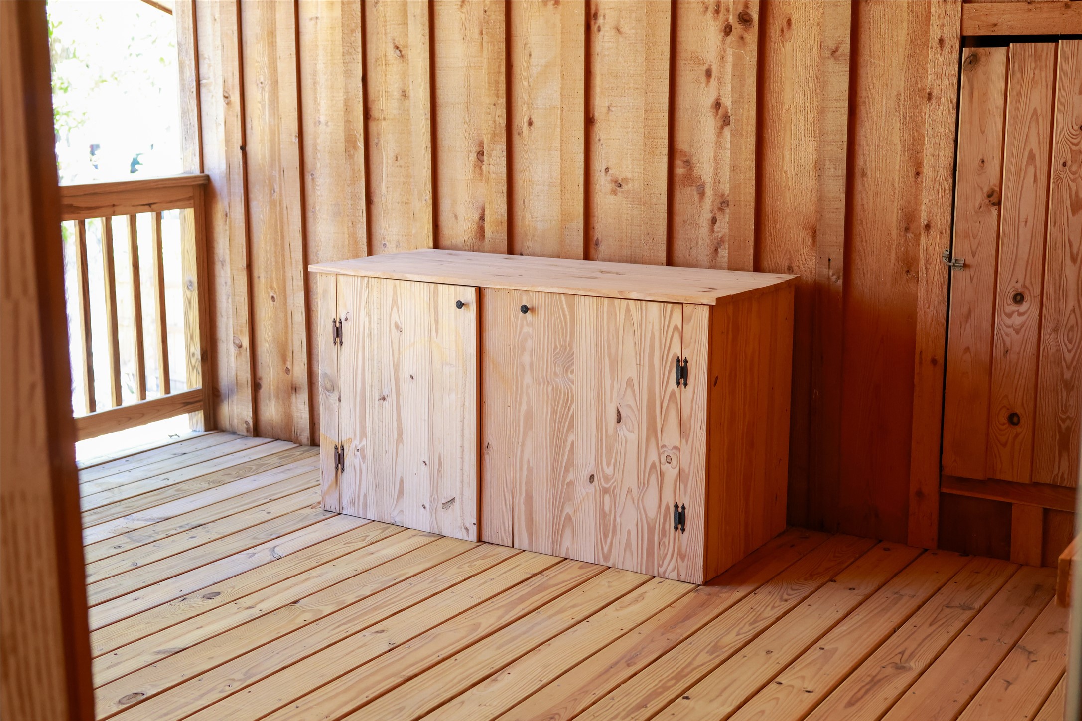 137 Elliott Cove Loop Trinity, TX 75862 - Photo 12 of 18 a view of a wooden door with wooden floor