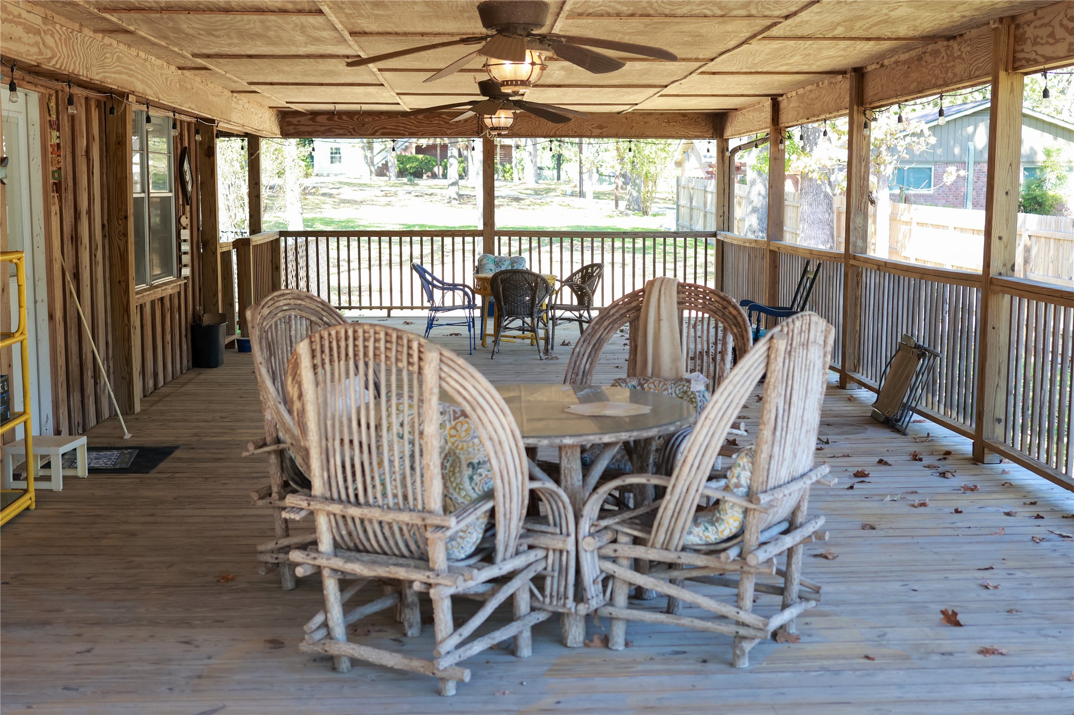 137 Elliott Cove Loop Trinity, TX 75862 - Photo 17 of 18 a view of a dining room with furniture window and outside view