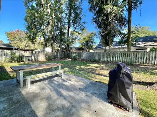 a view of a house with sitting area