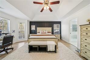 198 Celestial Run Winder, GA 30680 - Photo 18 of 30 a bedroom with a bed and a desk