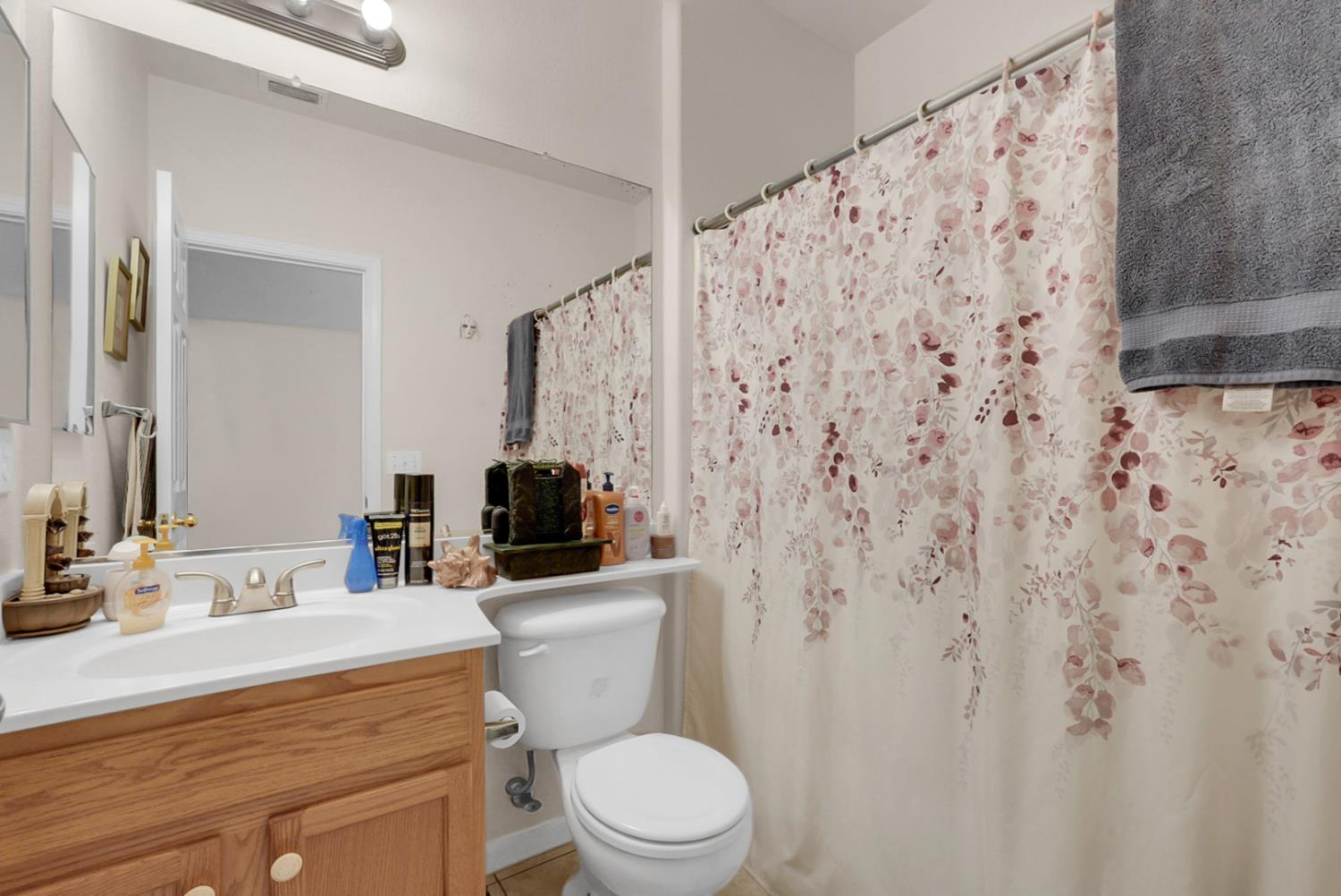 5432 Roselena Way Keyes, CA 95328 - Photo 7 of 16 a bathroom with a sink toilet vanity and shower