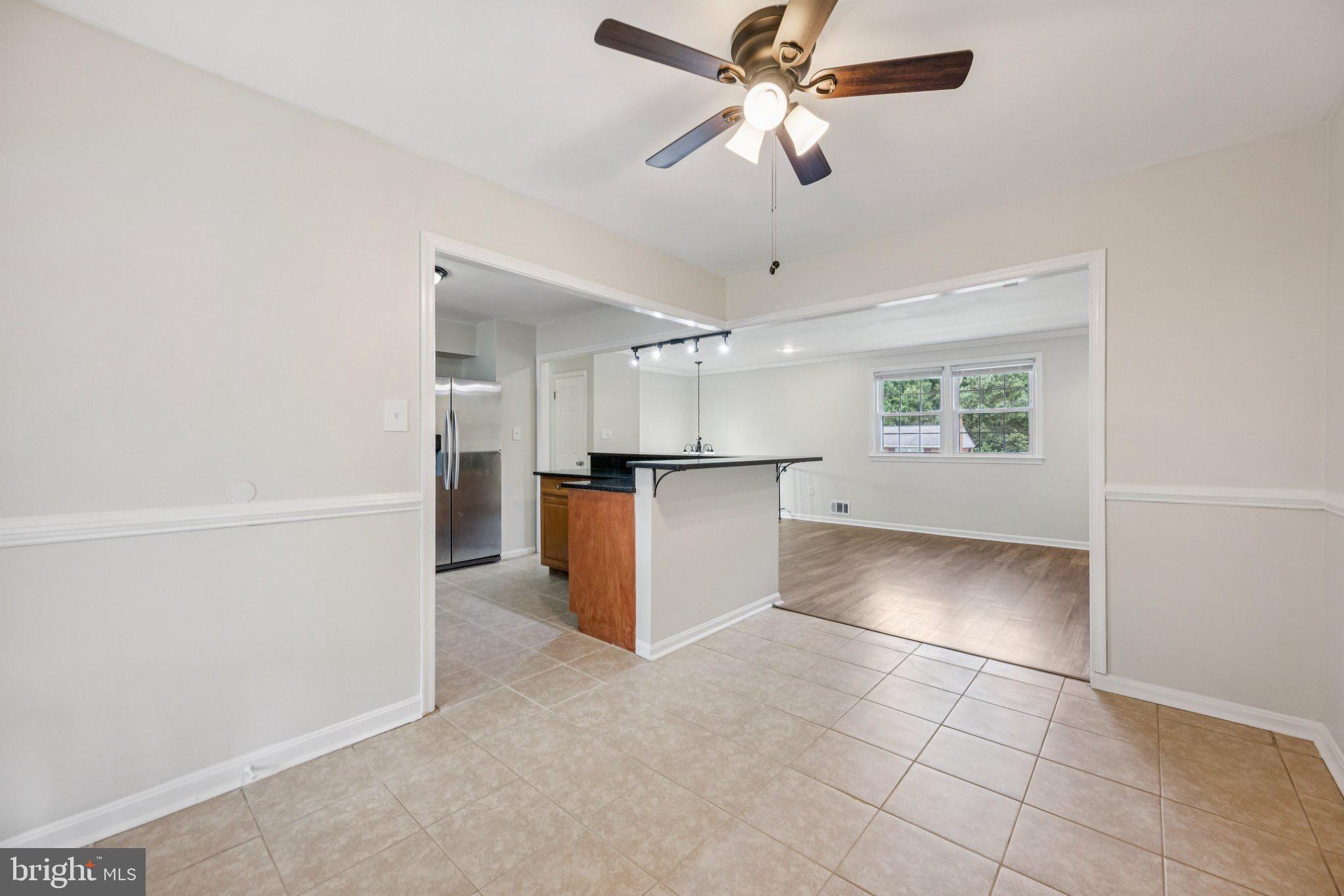 6109 Claridge Road Temple Hills, MD 20748 - Photo 14 of 41 Dining Room, open to Kitchen and Living Room