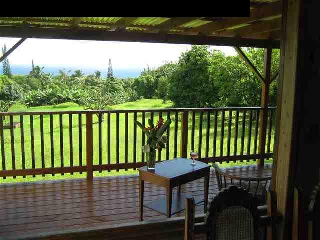180 Ulaino Road Hana, HI 96713 - Photo 7 of 26 a view of a chair in a balcony