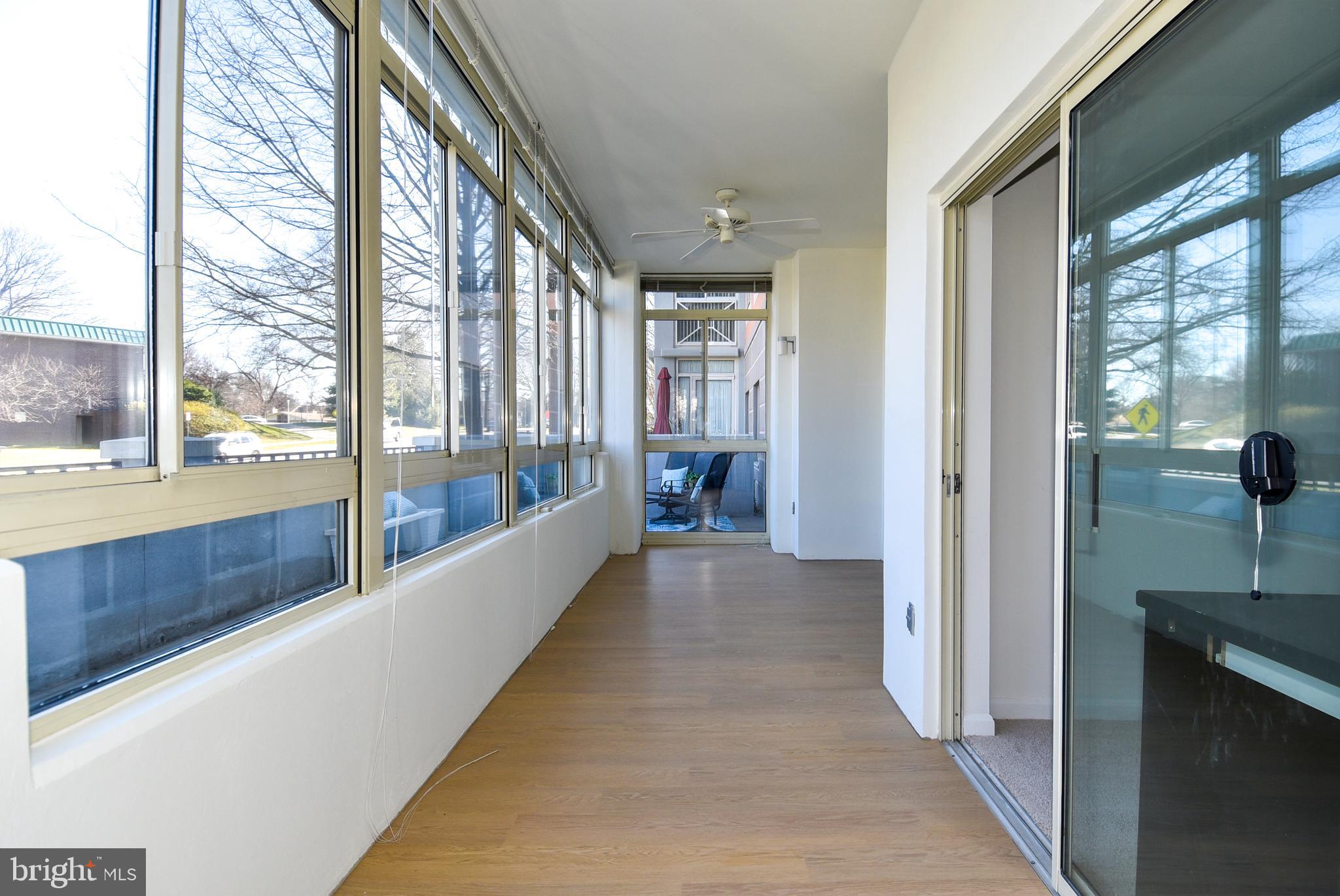 14801 Pennfield Circle, Unit 102 Silver Spring, MD 20906 - Photo 33 of 56 Enclosed balcony