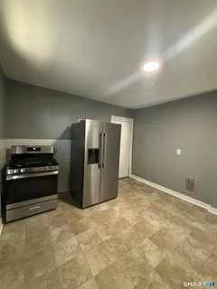 a view of a kitchen with a stove