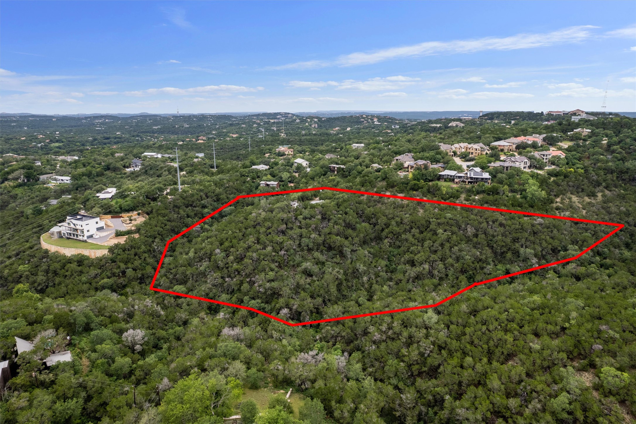 501 Drawbridge Road Austin, TX 78746 - Photo 4 of 6 Approximate boundaries of the land.