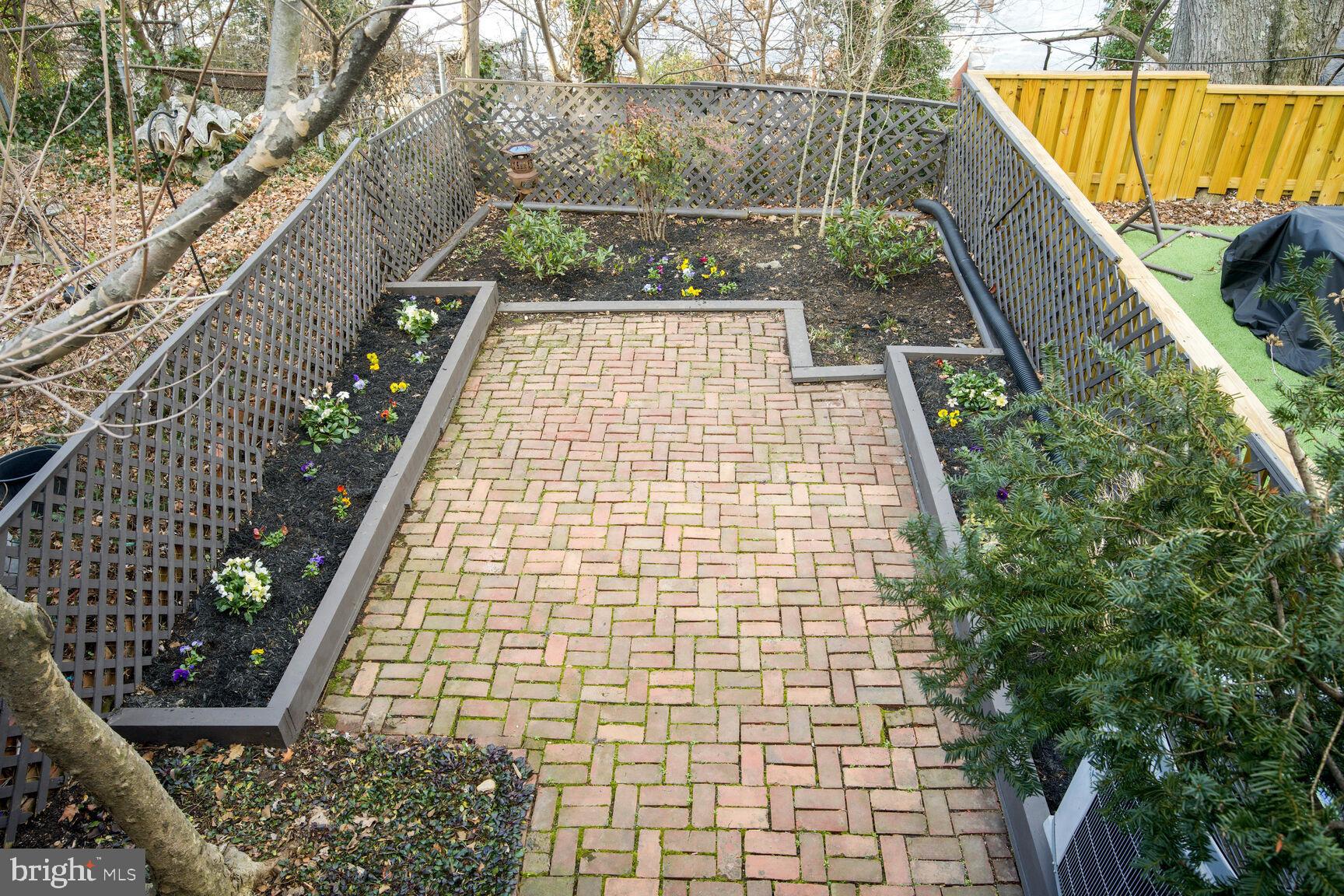 2020 Tunlaw Road Northwest Washington, DC 20007 - Photo 27 of 33 Spacious Patio