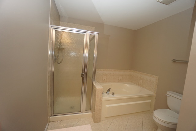 1129 Coldspring Road Elgin, IL 60120 - Photo 13 of 18 a bathroom with a bathtub and a shower