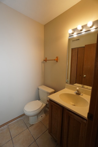 1129 Coldspring Road Elgin, IL 60120 - Photo 17 of 18 a bathroom with a sink a toilet and mirror