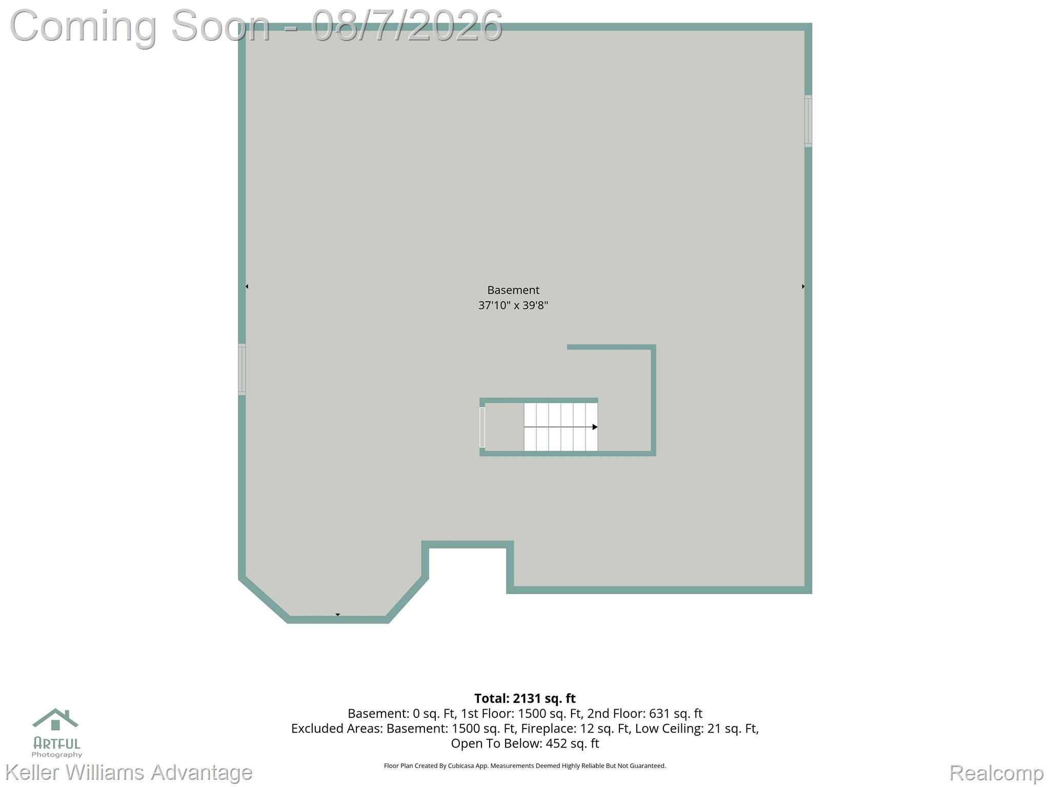 5325 Simpson Lake Road West Bloomfield, MI 48323 - Photo 41 of 43 Floor plan