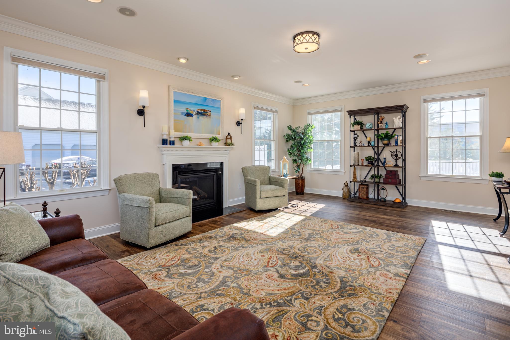 115 Cedar Road Chester, MD 21619 - Photo 14 of 71 a living room with furniture and a fireplace