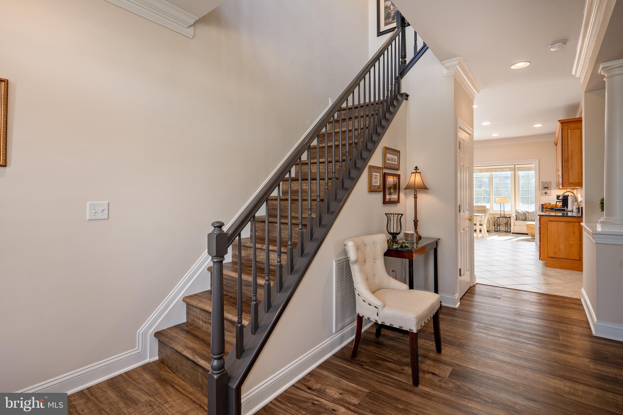 115 Cedar Road Chester, MD 21619 - Photo 28 of 71 a view of entryway and hall with wooden floor