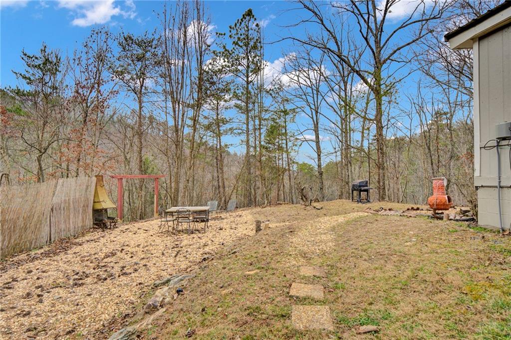 167 Jasmine Drive Ranger, GA 30734 - Photo 20 of 38 a view of a backyard of the house