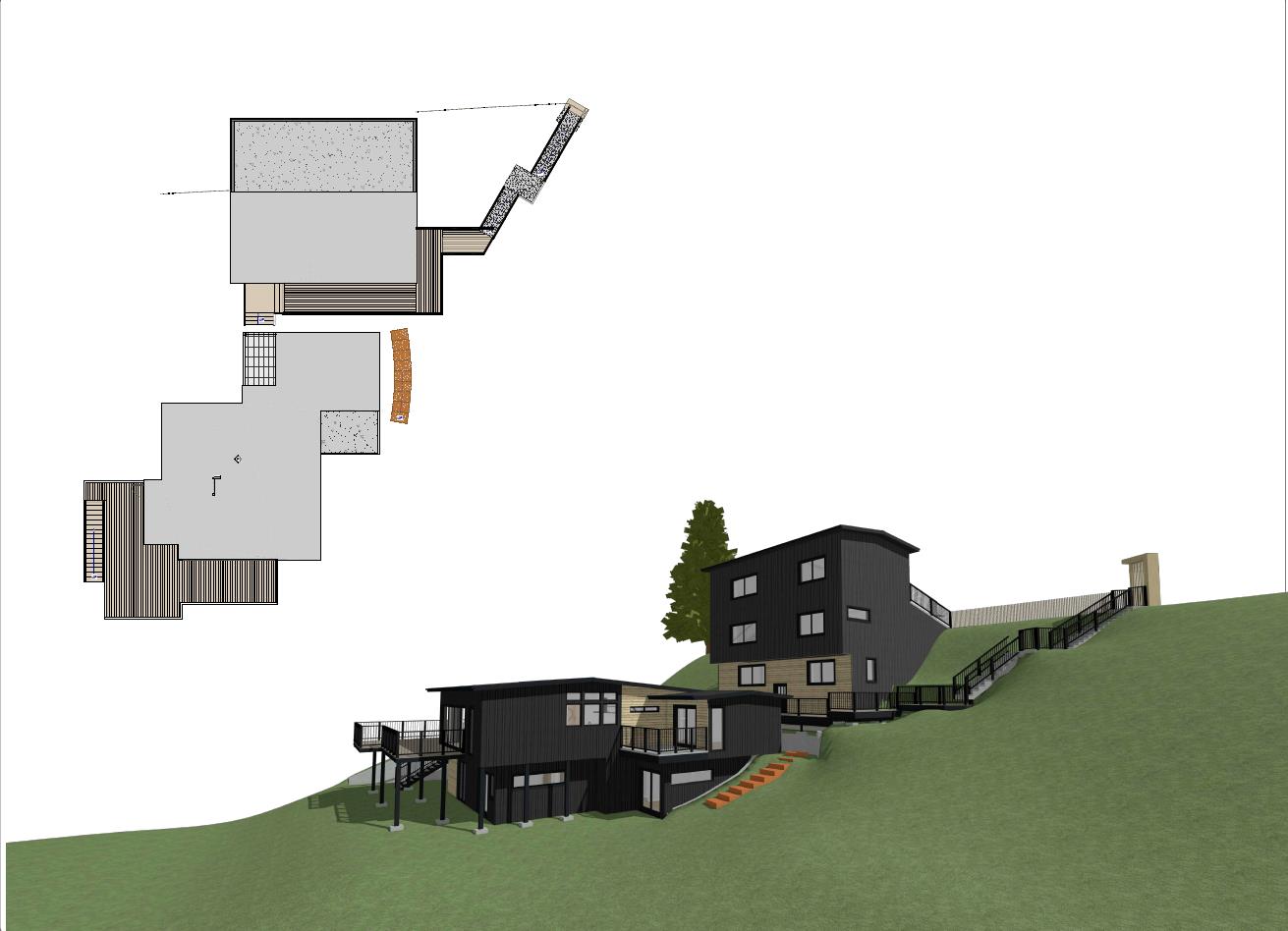 7032 Sayre Drive Oakland, CA 94611 - Photo 30 of 38 an aerial view of houses with outdoor space