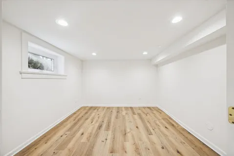 a view of wooden floor in a room