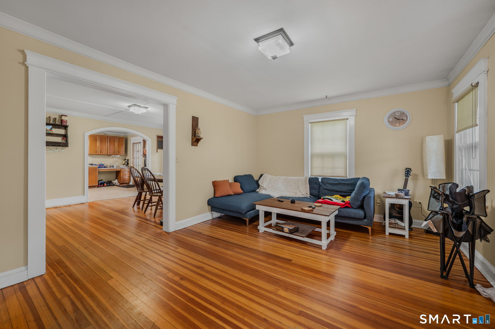 414 Main Street Sprague, CT 06330 - Photo 10 of 34 a living room with furniture and wooden floor