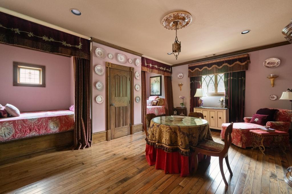 114 Lees Lake Road Fayetteville, GA 30214 - Photo 46 of 69 a view of a dining room with furniture window and wooden floor