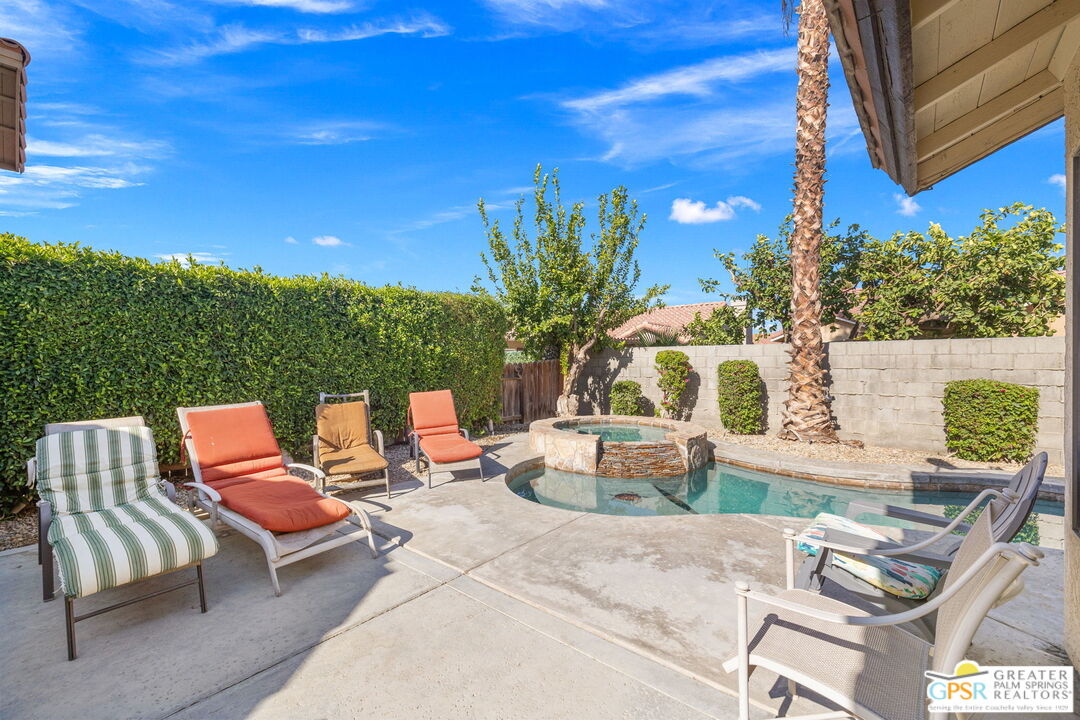 45688 Sutter Creek Road Indio, CA 92201 - Photo 41 of 51 a outdoor view with a sitting space