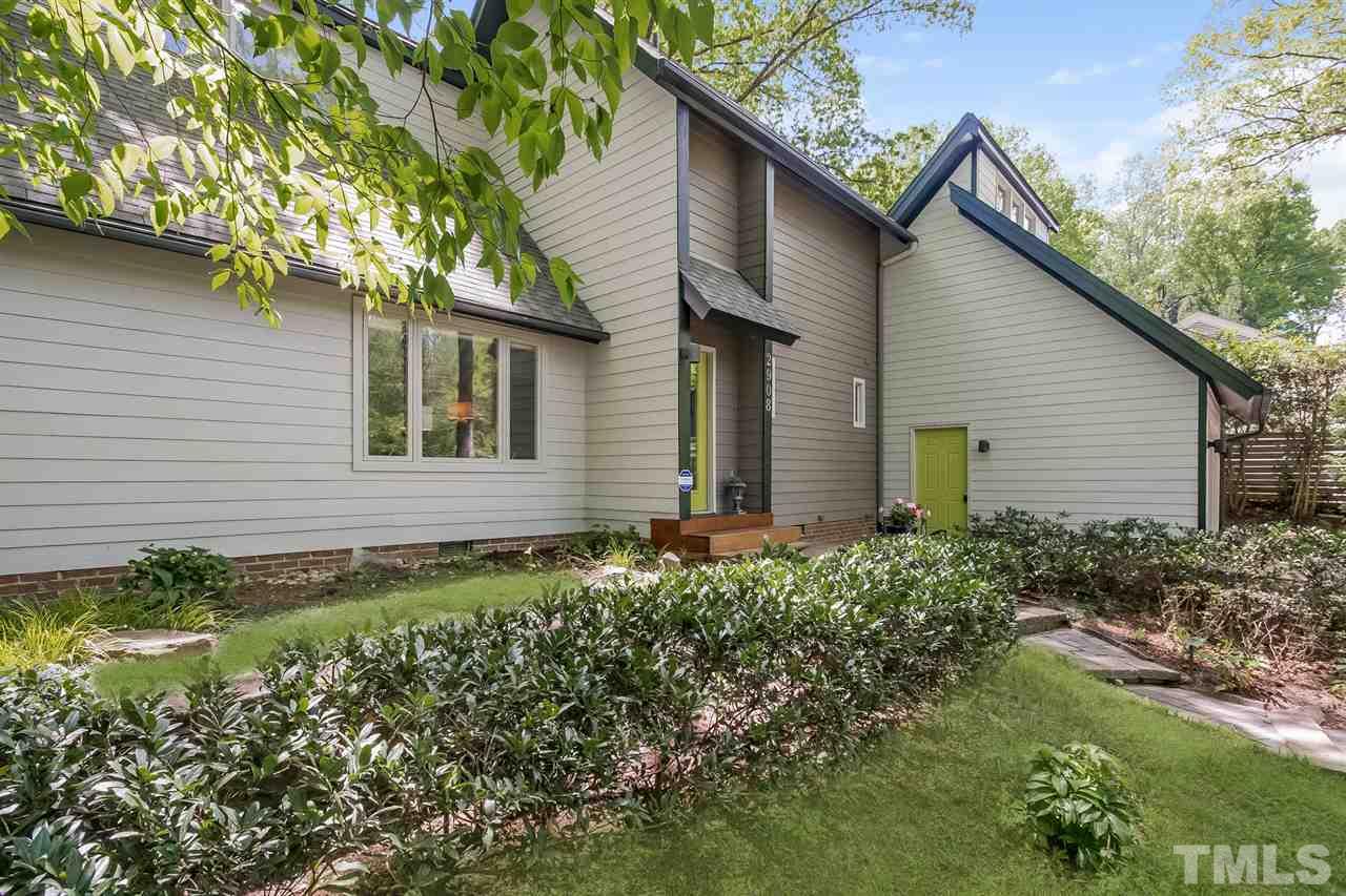 2908 Sandia Drive Raleigh, NC 27607 - Photo 1 of 29 Contemporary, interesting architecture from all angles.