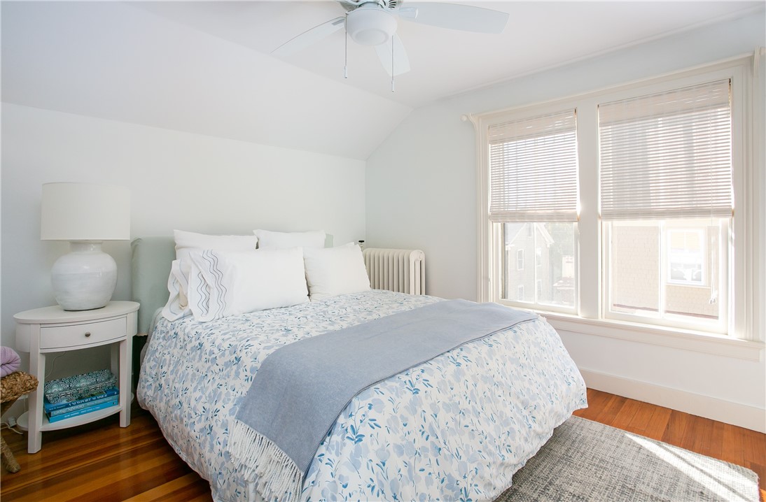 46 Corne Street Newport, RI 02840 - Photo 23 of 36 1st upstairs bedroom (windows overlooking Corne Street)