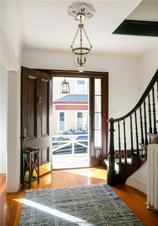 46 Corne Street Newport, RI 02840 - Photo 4 of 36 View from foyer out to front porch