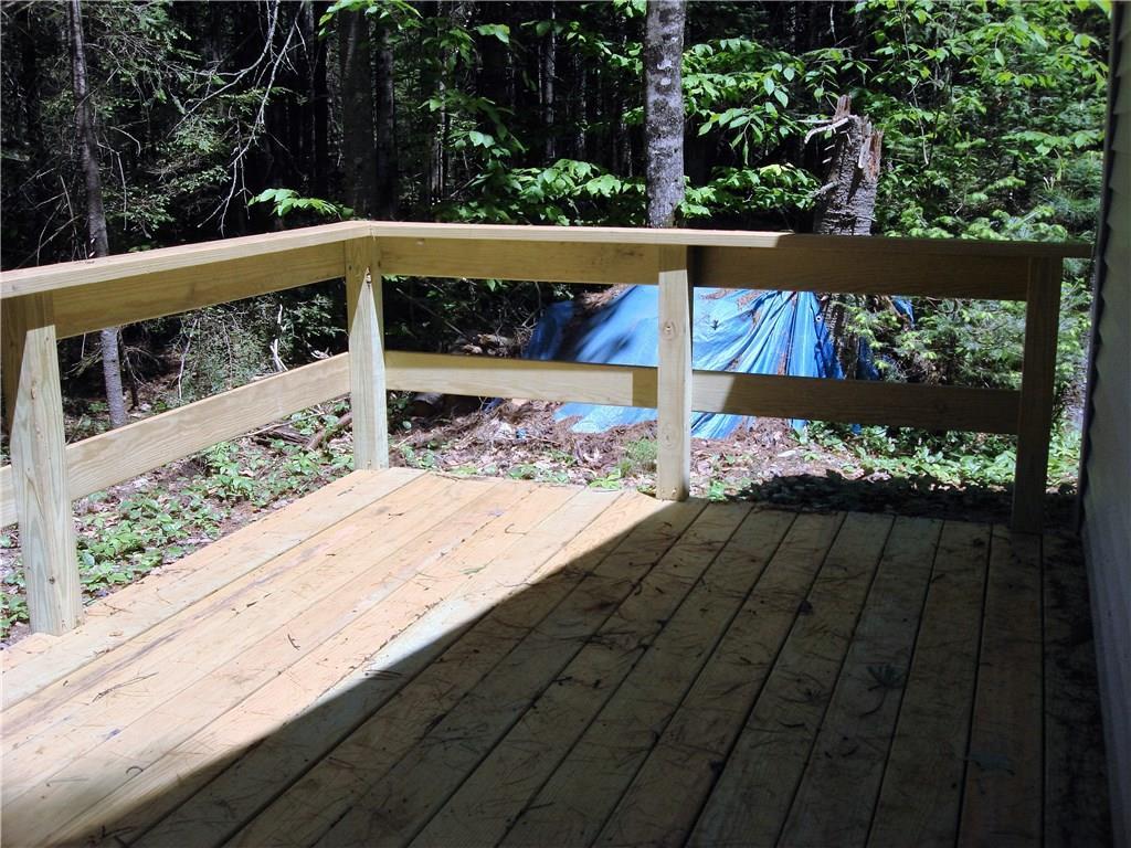 1158 River Road Solon, ME 04979 - Photo 18 of 24 Rear deck with plenty of room for...