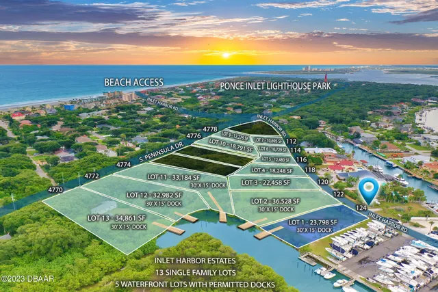 $1,100,000 | 124 Inlet Harbor Road, Ponce Inlet, FL 32127