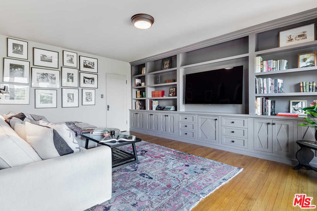 2318 Hollyridge Drive Los Angeles, CA 90068 - Photo 17 of 40 a living room with furniture and a flat screen tv