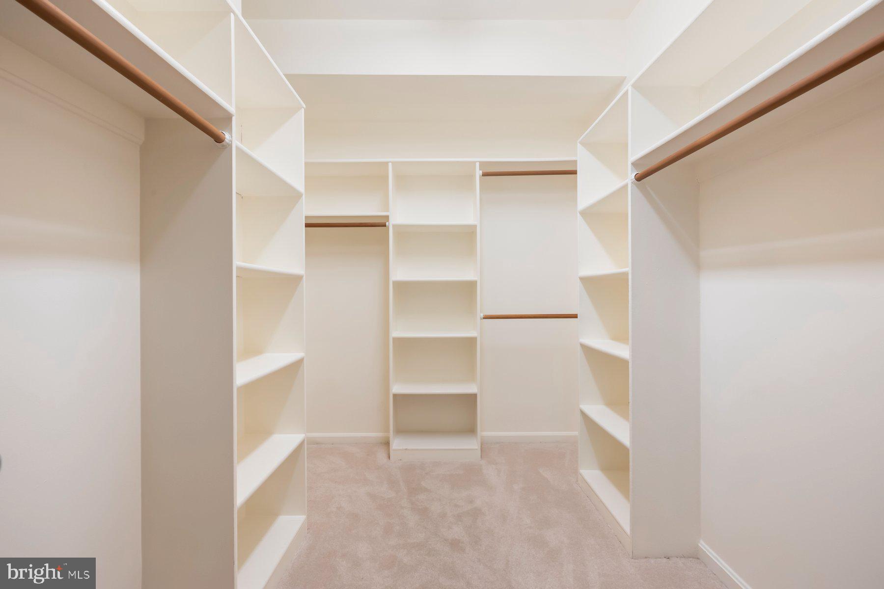 370 South River Landing Road, Unit 370 Edgewater, MD 21037 - Photo 39 of 64 a view of walk in closet with empty racks