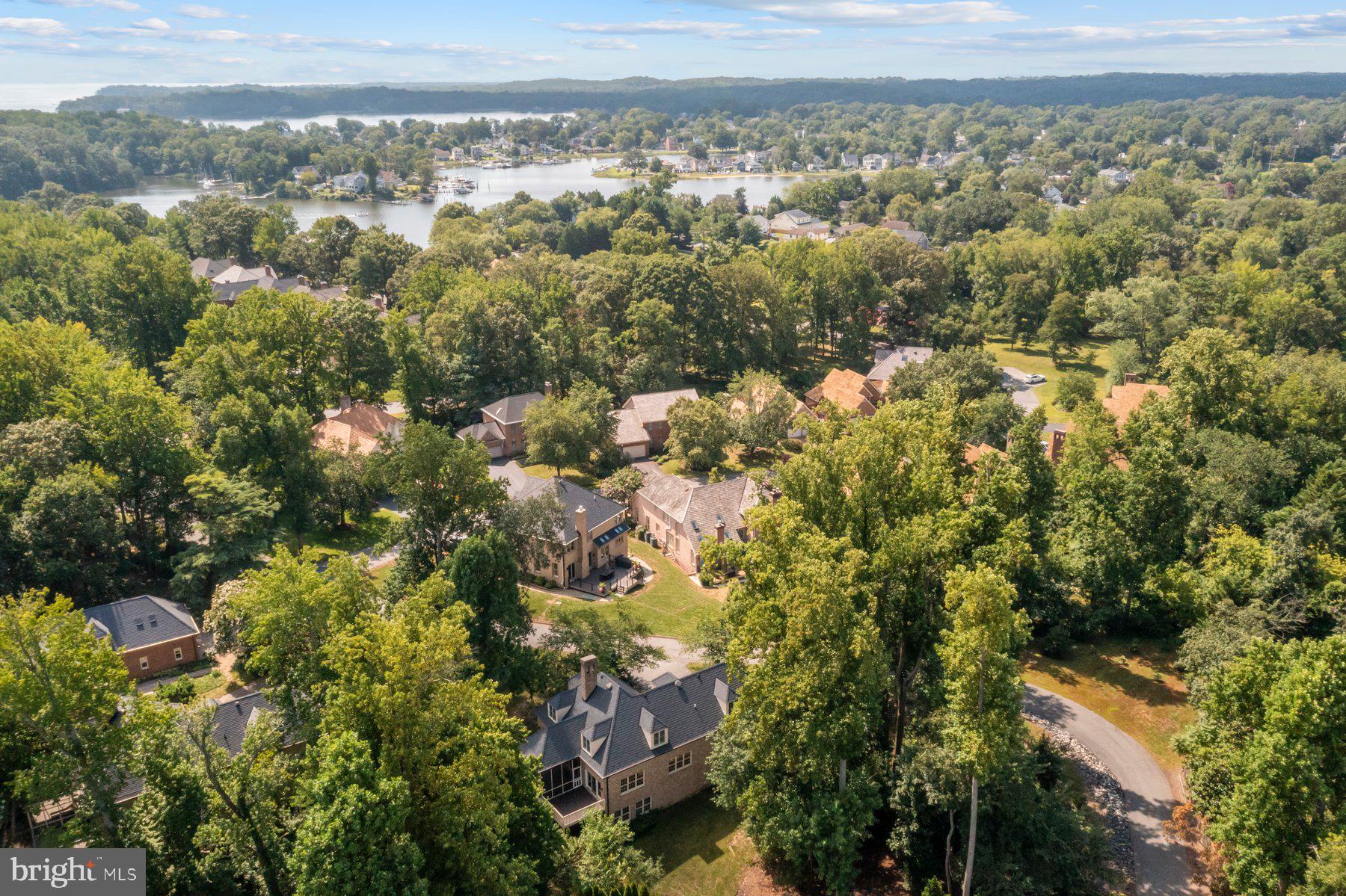 370 South River Landing Road, Unit 370 Edgewater, MD 21037 - Photo 57 of 64 an aerial view of a residential houses with city view