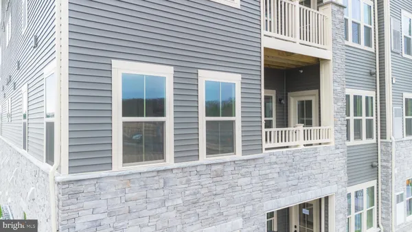 a view of a house balcony