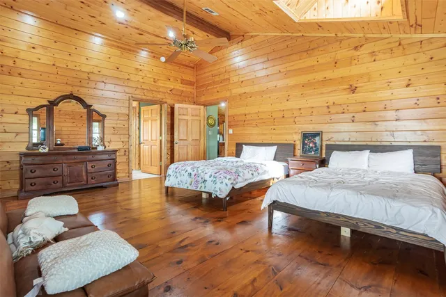 a living room with a couch and a table
