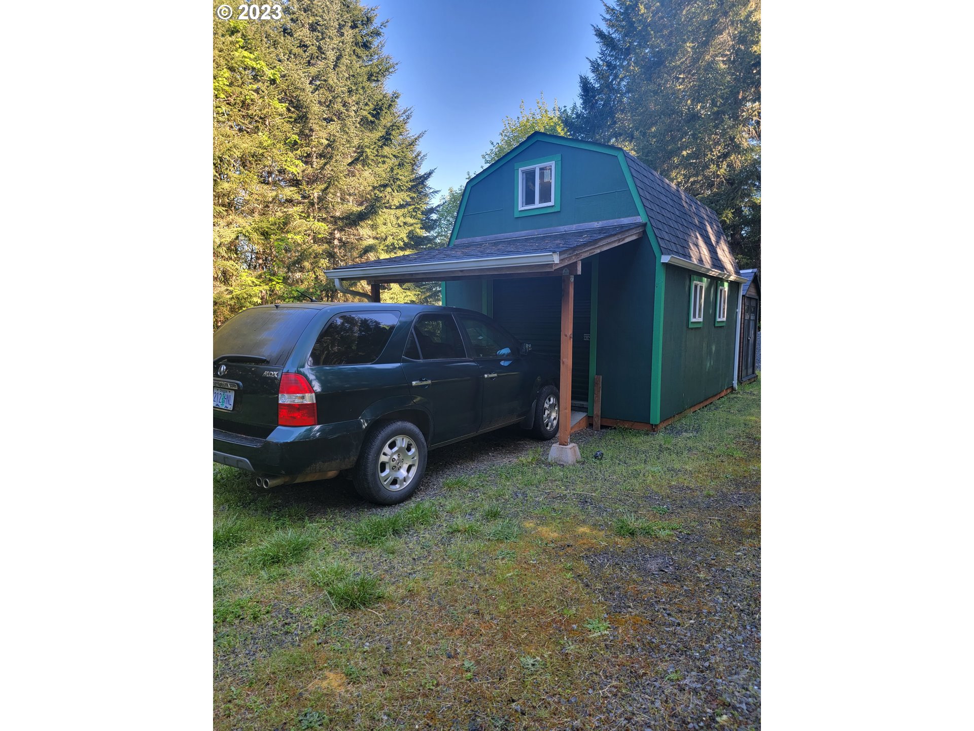 924 Buck Creek Road Drain, OR 97435 - Photo 20 of 22 a view of a car parked in the yard