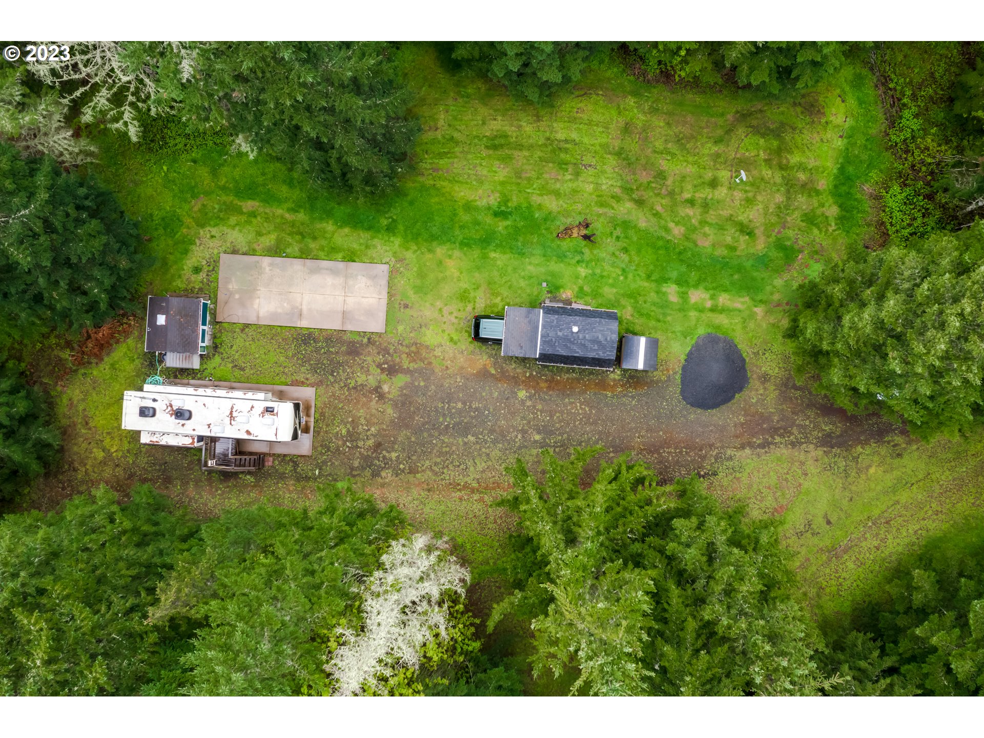 924 Buck Creek Road Drain, OR 97435 - Photo 6 of 22 a view of a back yard