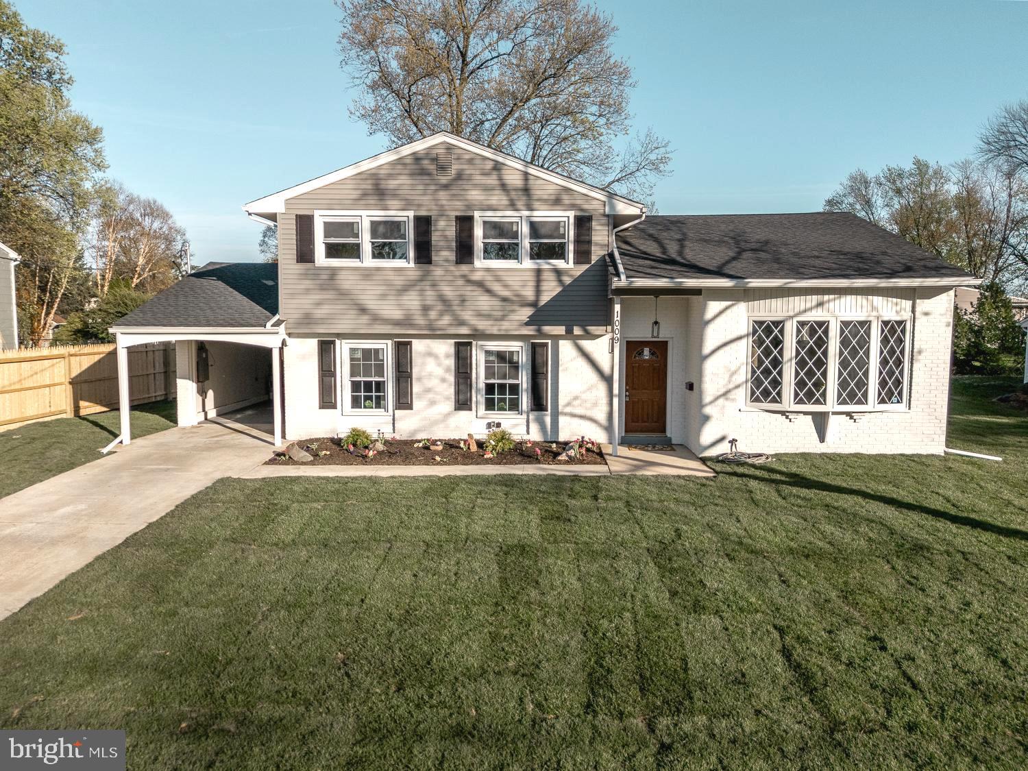 1009 Edgemoor Road Cherry Hill, NJ 08034 - Photo 2 of 49 a front view of a house with a yard
