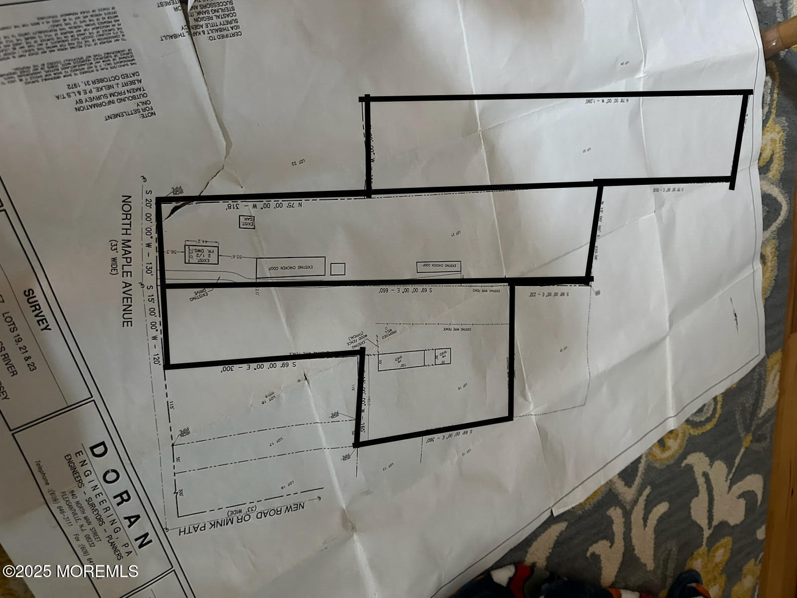 87 Maple Avenue Tuckerton, NJ 08087 - Photo 3 of 41 87 N Maple Lot Delineation copy