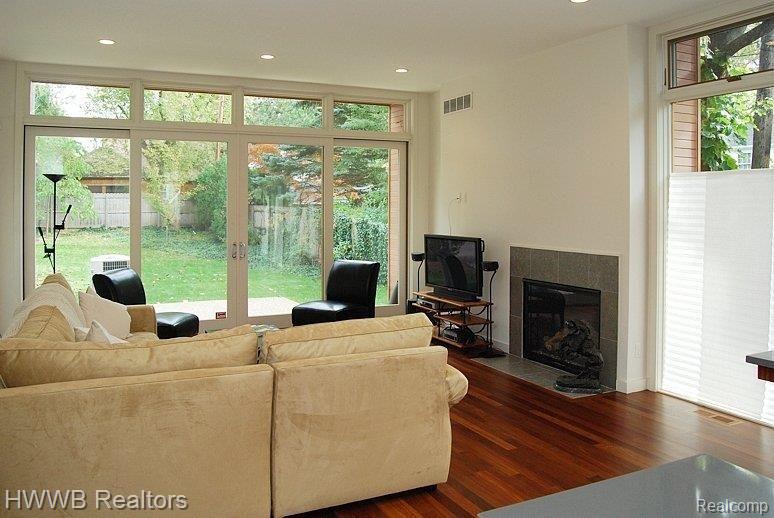 342 Baldwin Road Birmingham, MI 48009 - Photo 5 of 11 Family Room with Fireplace