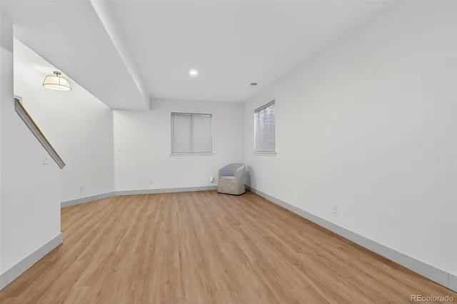 a view of outdoor space with garden