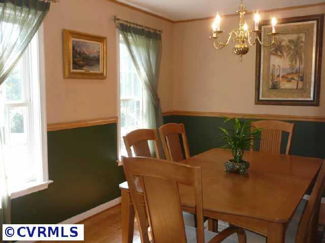 1611 Arrow Road Powhatan, VA 23139 - Photo 6 of 10 Other - Enjoy your morning cup of Coffee or a Casual Dinner sitting in front of a Beautiful Bay Window in the Eat-In Area of the Kitchen.