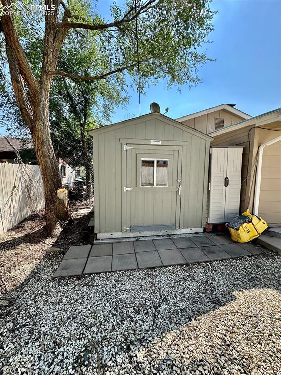 1701 Jerry Murphy Road Pueblo, CO 81001 - Photo 18 of 20 View of shed featuring fence