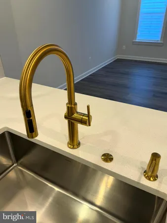 a close view of sink