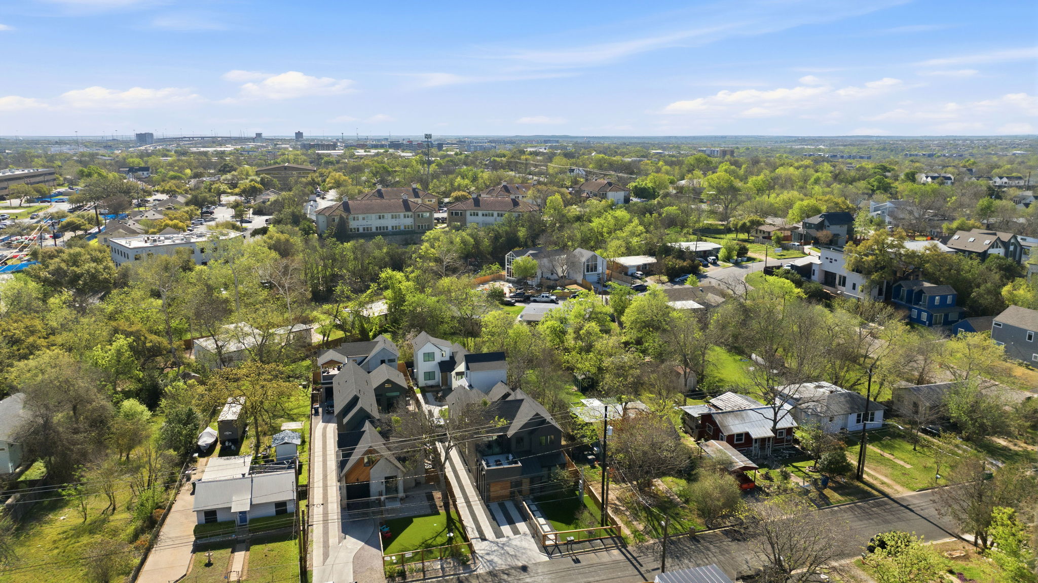 4313 Jinx Avenue, Unit 1 Austin, TX 78704 - Photo 38 of 40 Aerial view of residential area