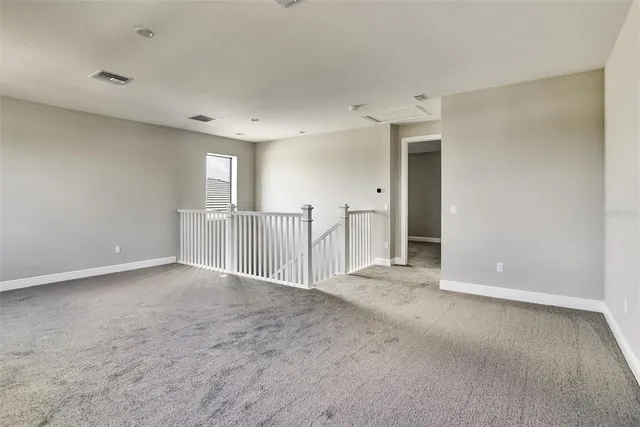 a view of empty room