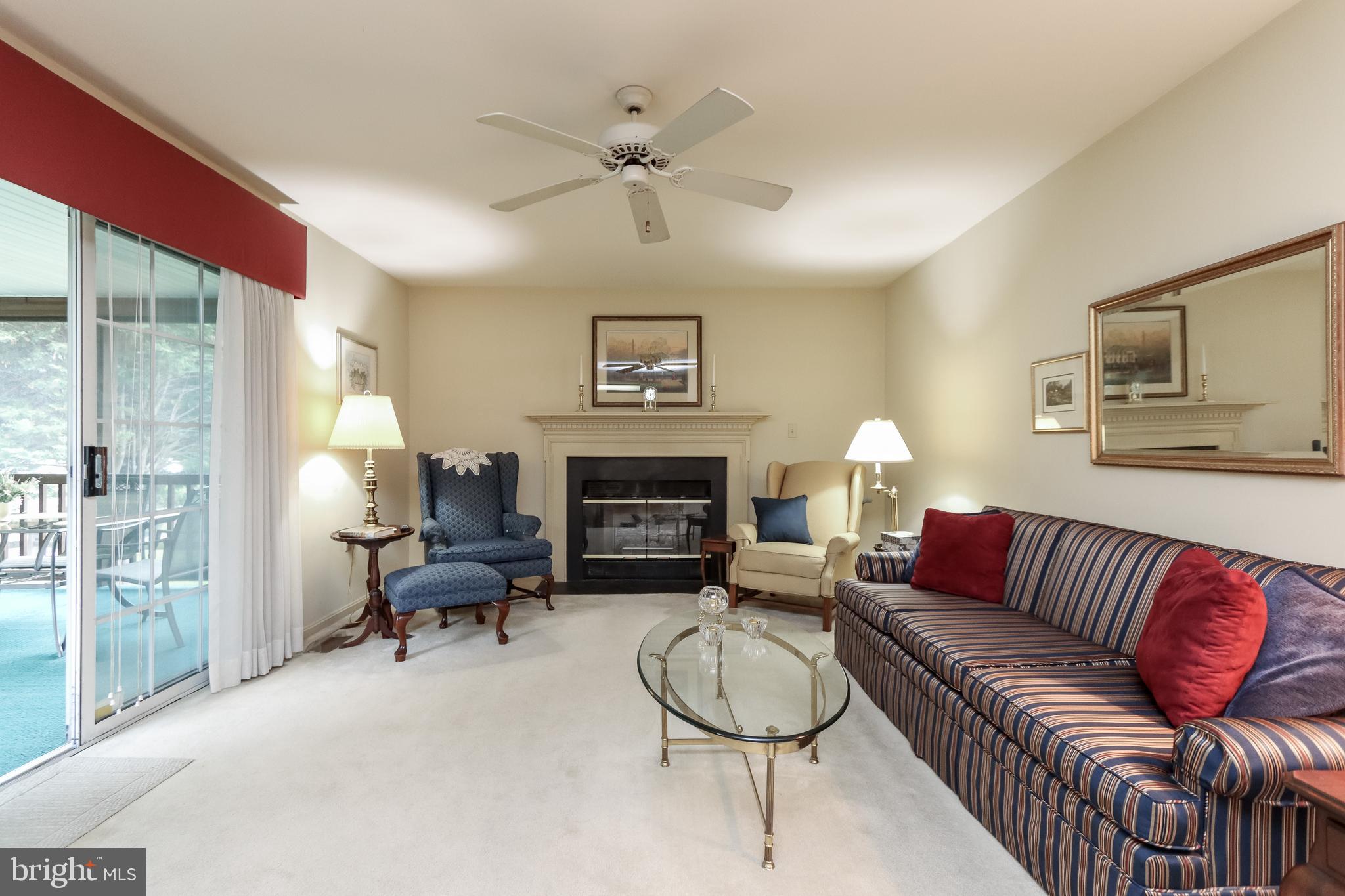 1 Bell Road Westminster, MD 21158 - Photo 17 of 50 Family room with gas FP and Ceiling fan