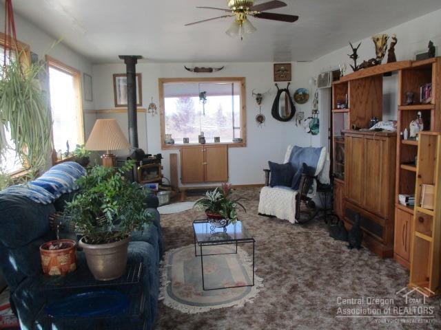 58068 Maple Circle Road Christmas Valley, OR 97641 - Photo 15 of 23 Wood Stove in Family Room