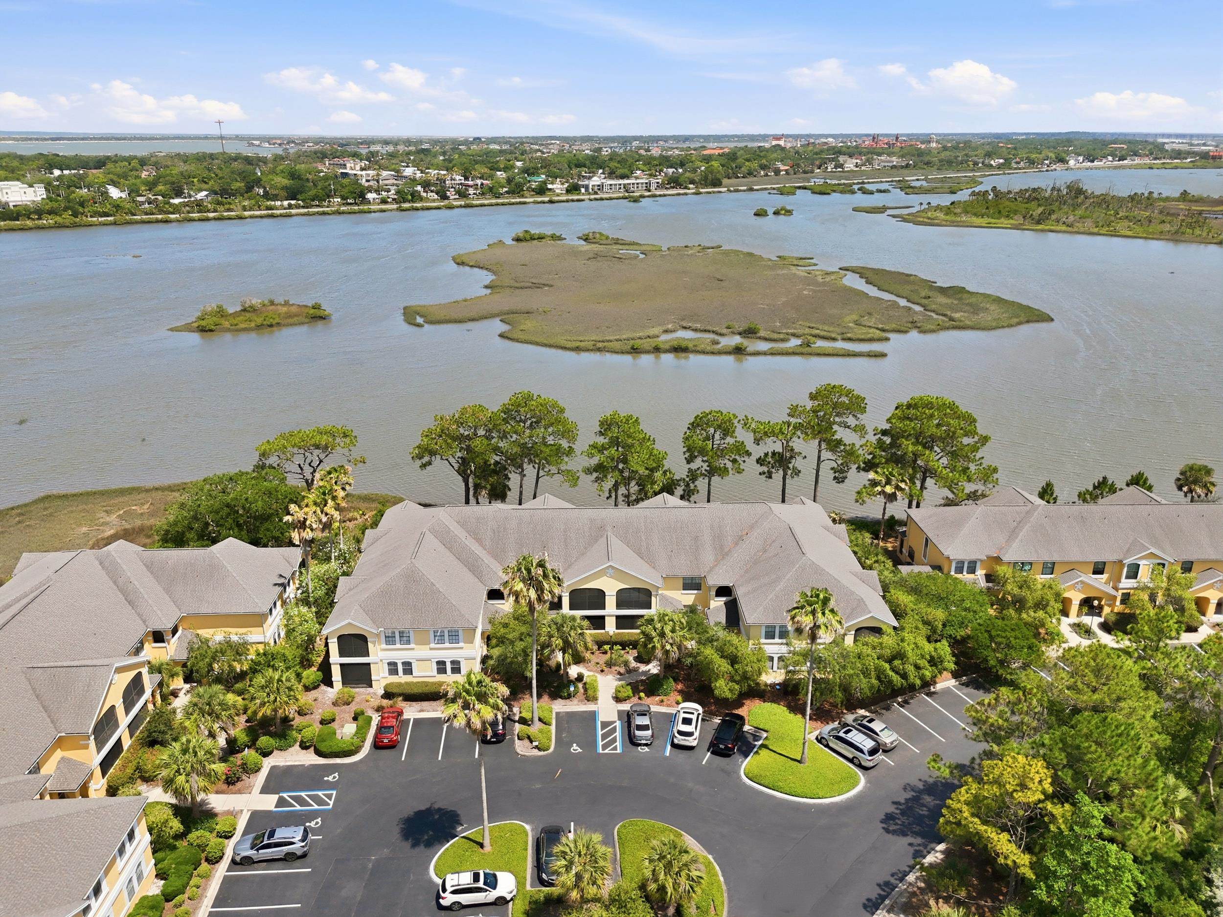 2500 Vista Cove Road St. Augustine, FL 32084 - Photo 48 of 53 an aerial view of residential building with outdoor space and ocean view