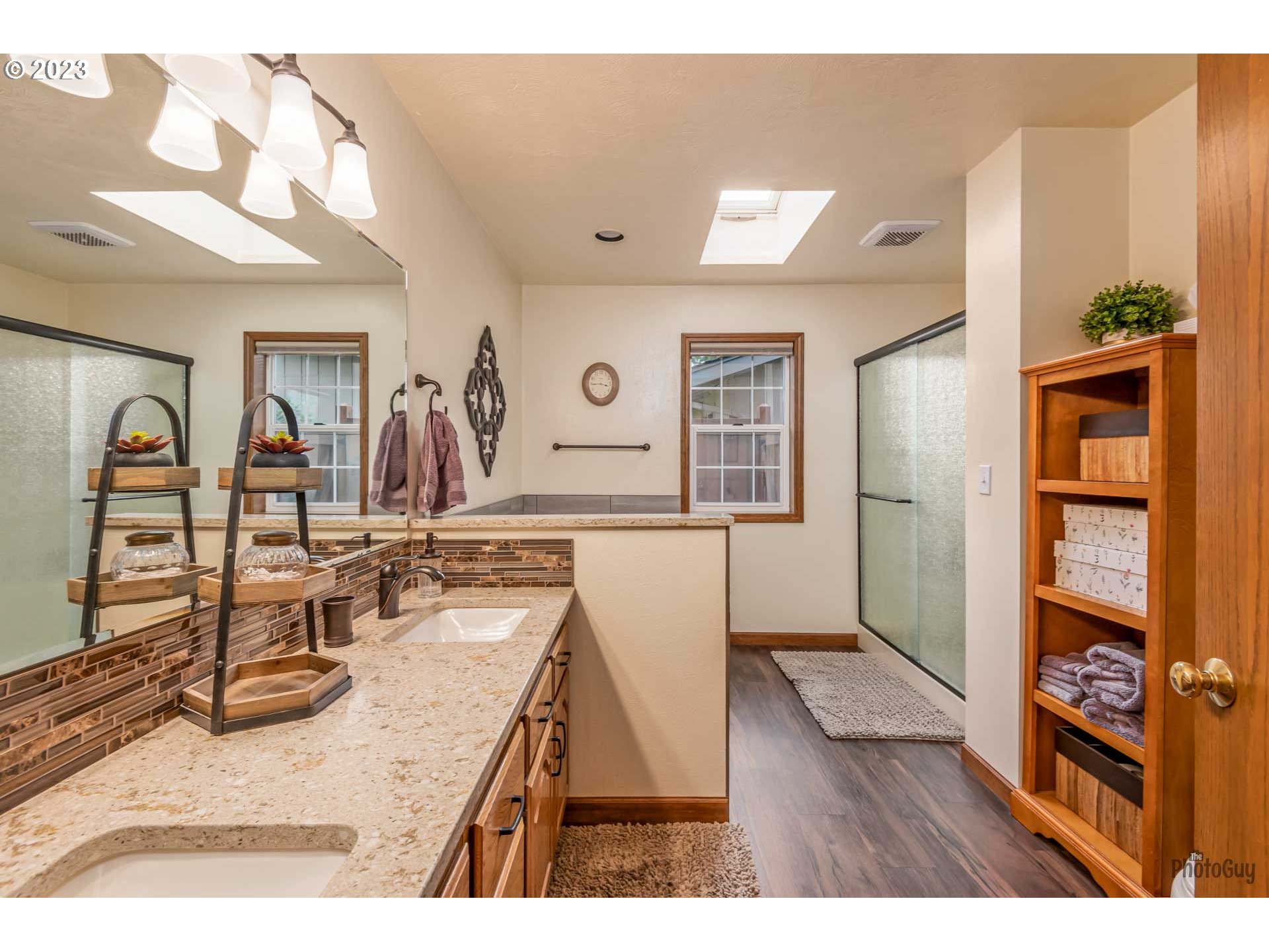 551 68th Place Springfield, OR 97478 - Photo 21 of 45 a living room with furniture and wooden floor