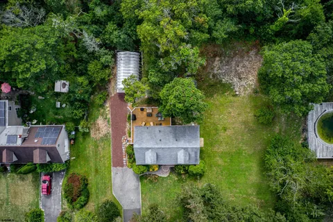 a view of a city and an ocean view