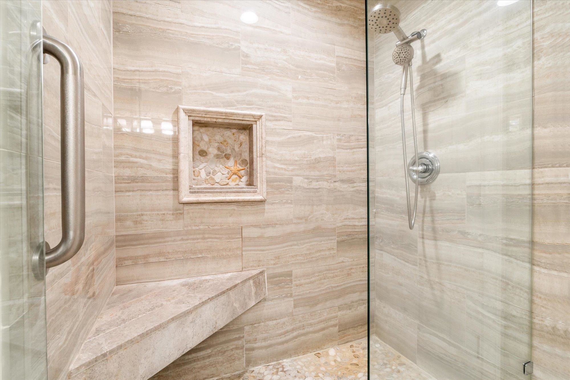 5042 Atlantic View St. Augustine, FL 32080 - Photo 20 of 72 Bathroom with a stall shower